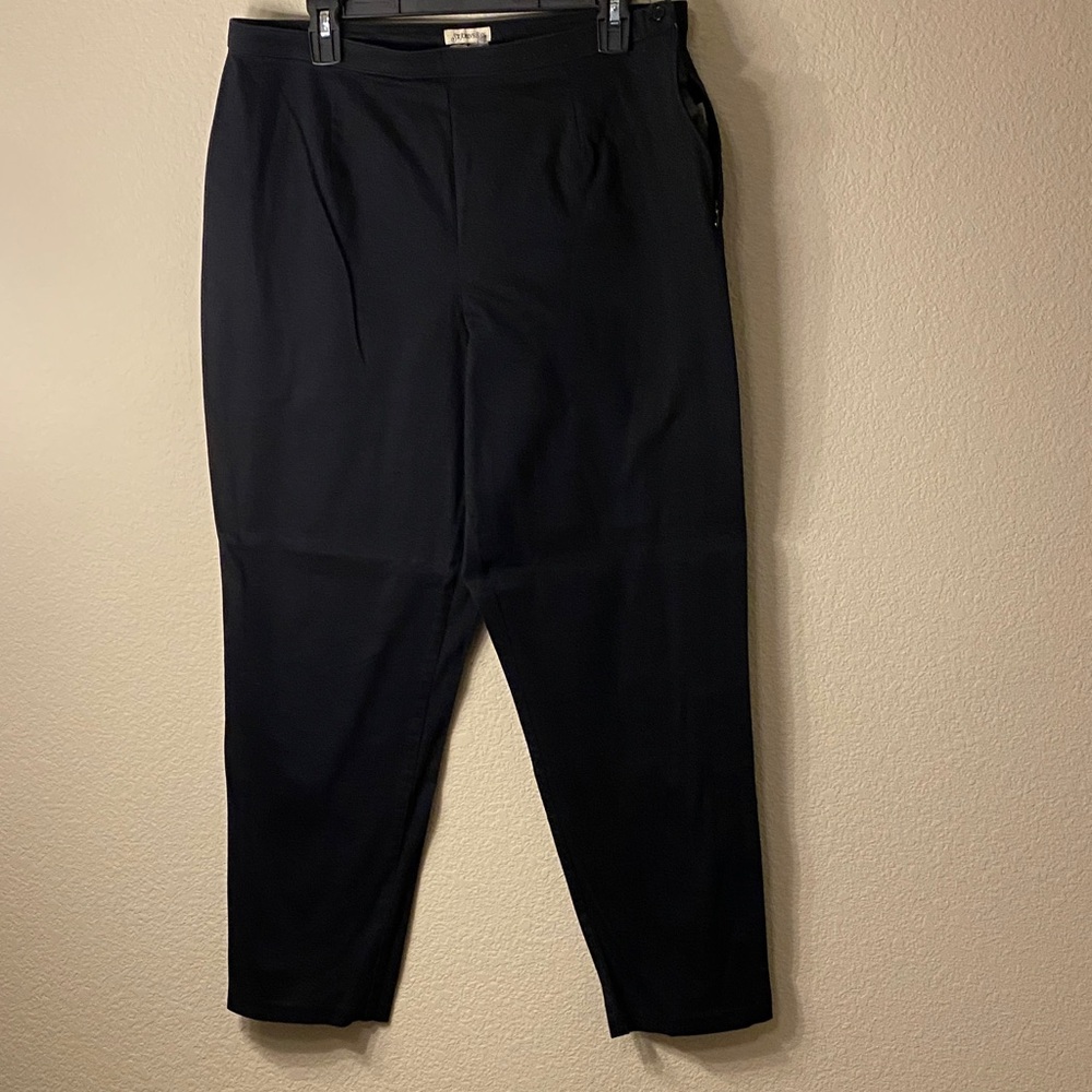 St. John's Bay Woman’s Elegant Black Dress Pants